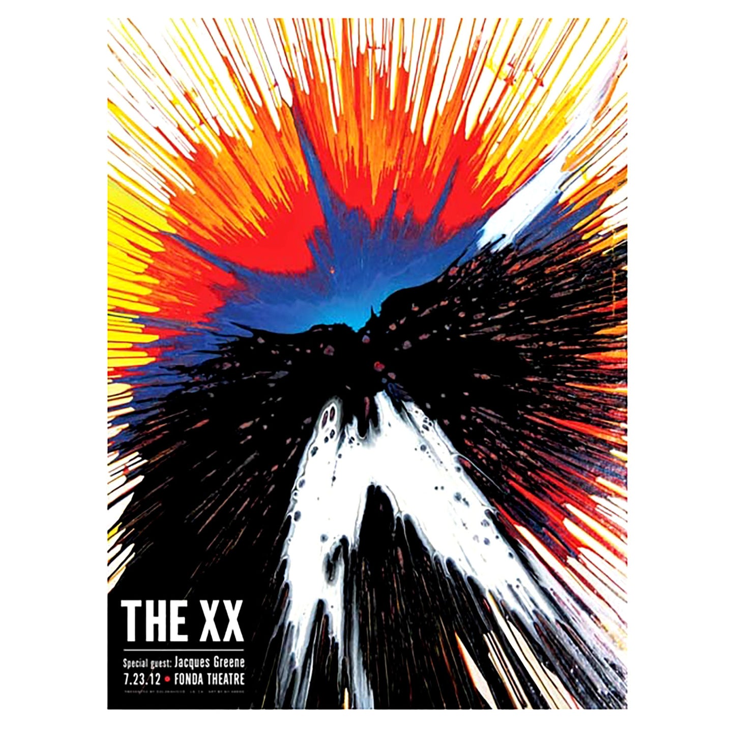 The XX The Fonda 2012 Print by Kii Arens Limited Screenprint