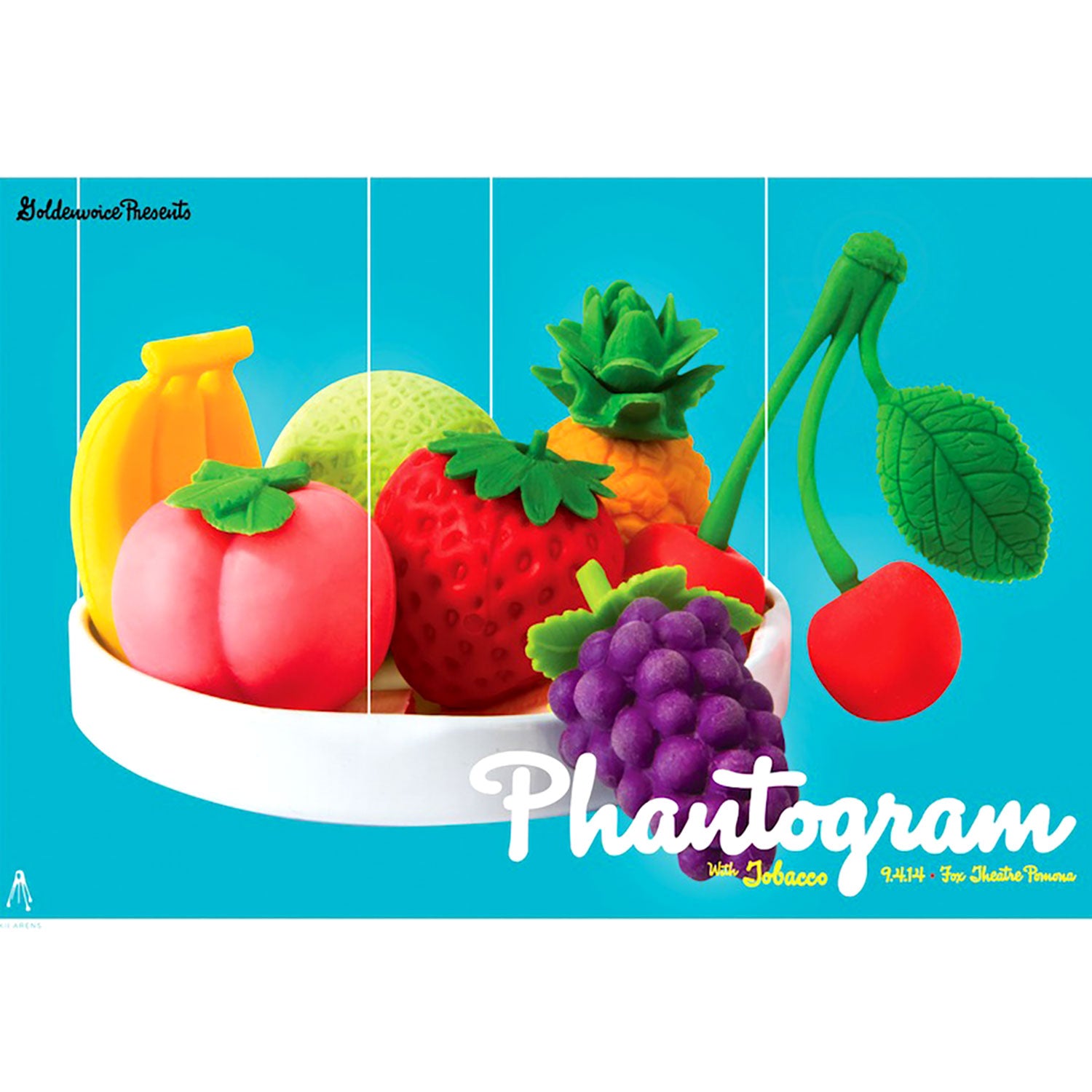 Phantogram Fox Theatre 2014 Print by Kii Arens Limited Screenprint