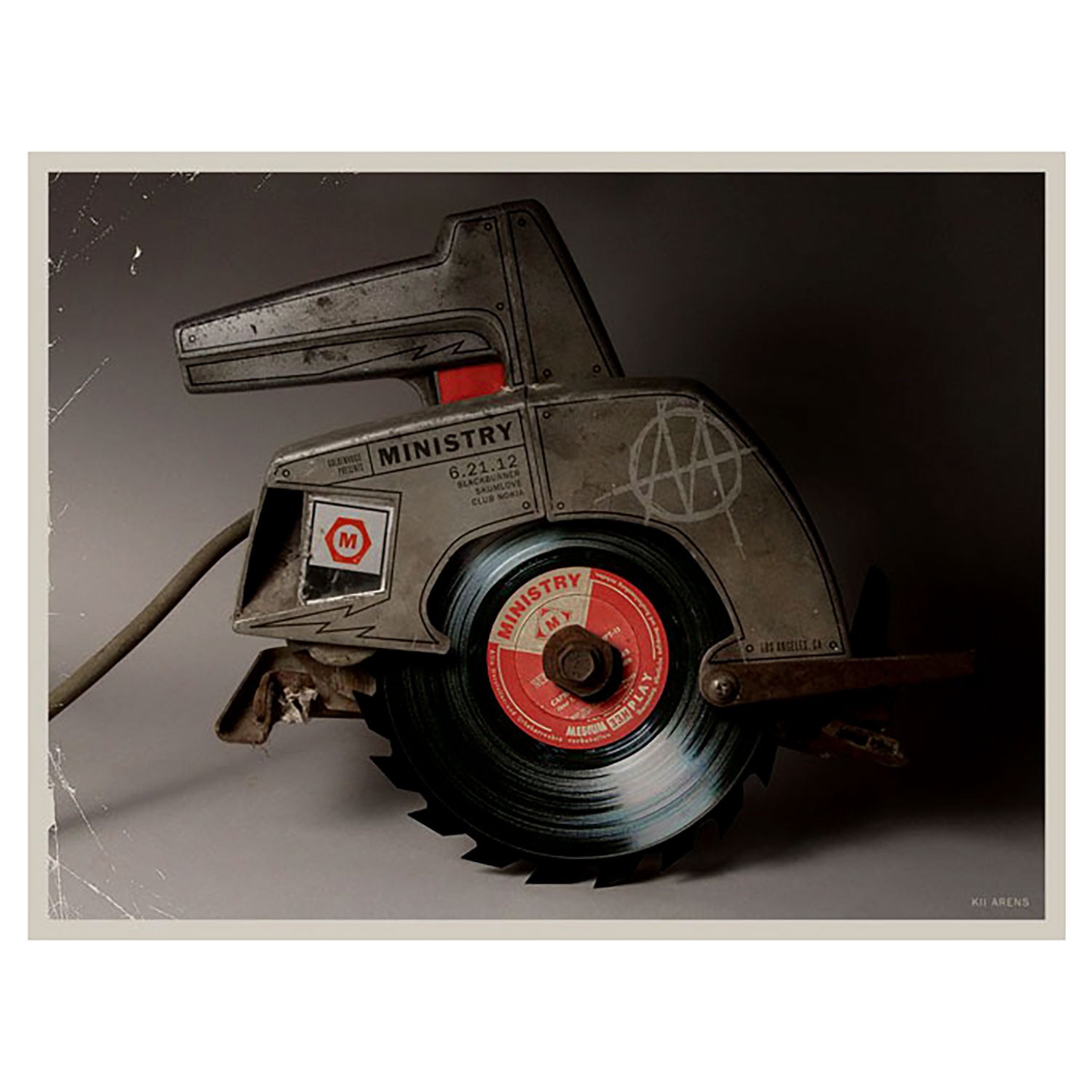 Club Nokia Print by Kii Arens Limited Screenprint