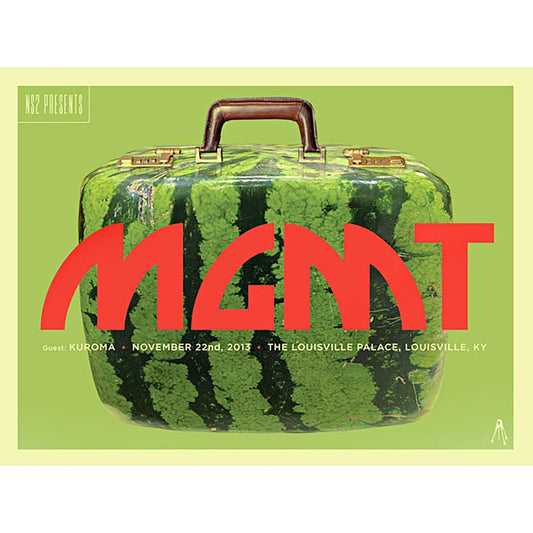 The Lousville Palace 2013 Print by Kii Arens Limited Screenprint