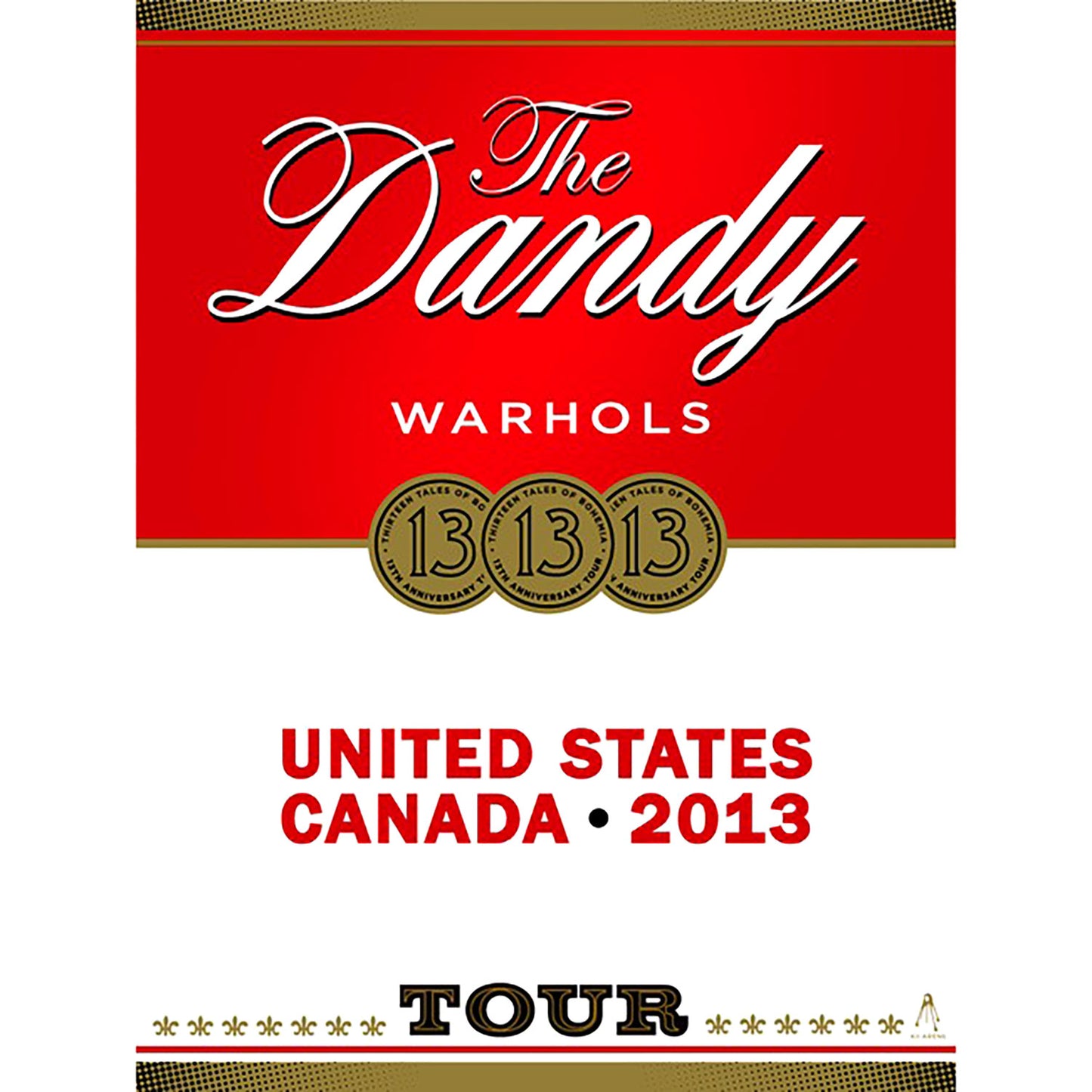 Tour 2013 Print by Kii Arens Limited Screenprint