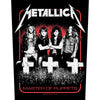 Master Of Puppets Band Back Patch