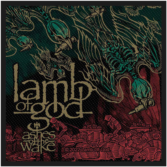 Lamb Of God Ashes Of The Wake Woven Patch