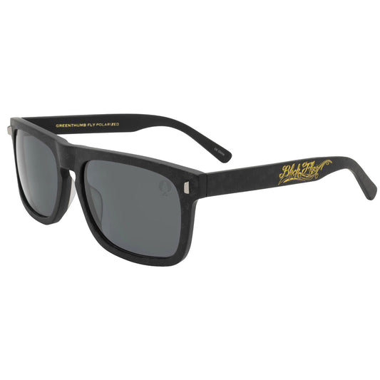 Cypress Hill Dr. Greenthumb Flyamivice Matte Black w/ Smoke Polarized Lens Sunglasses