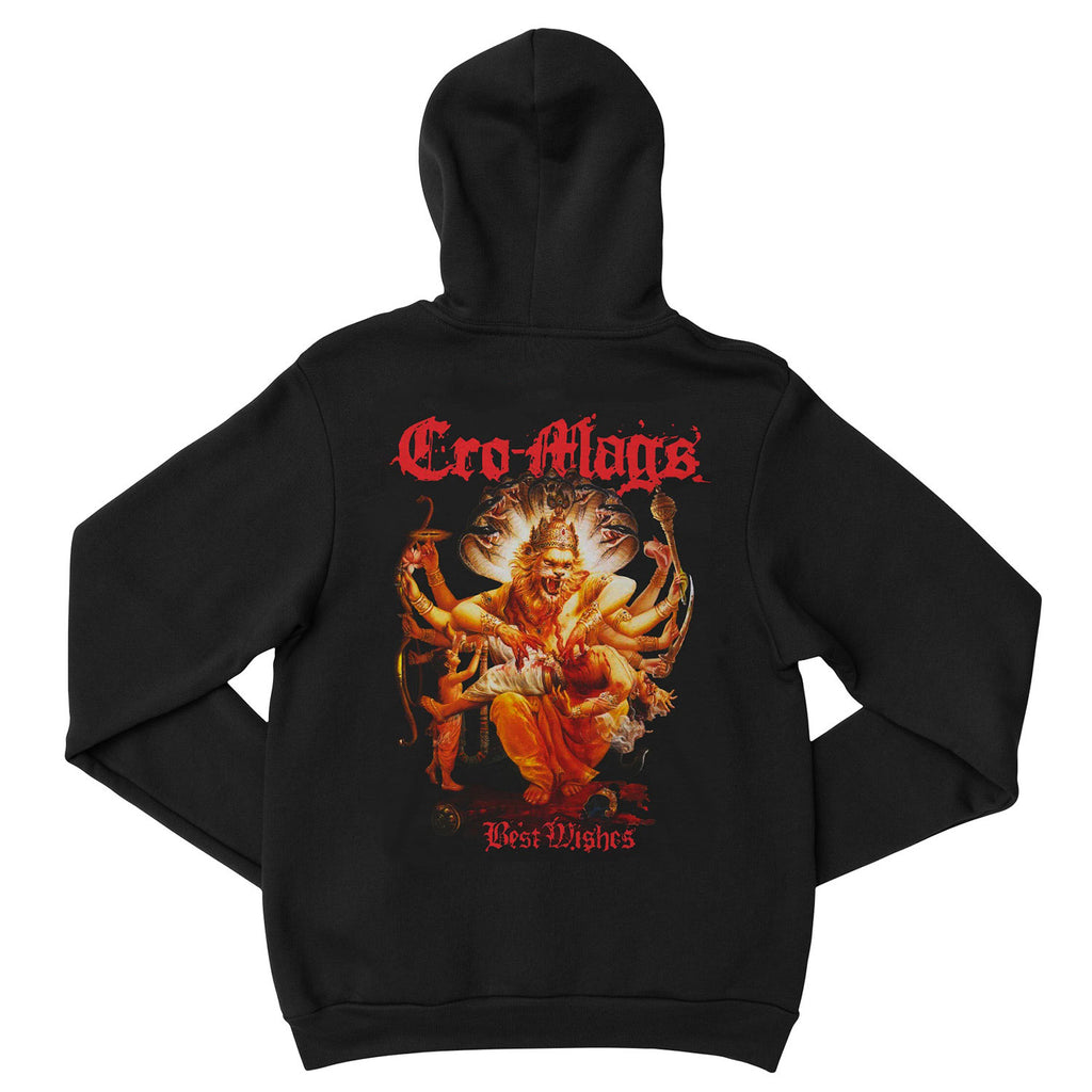 Cro-Mags Best Wishes Hooded Sweatshirt 444591 | Rockabilia Merch Store