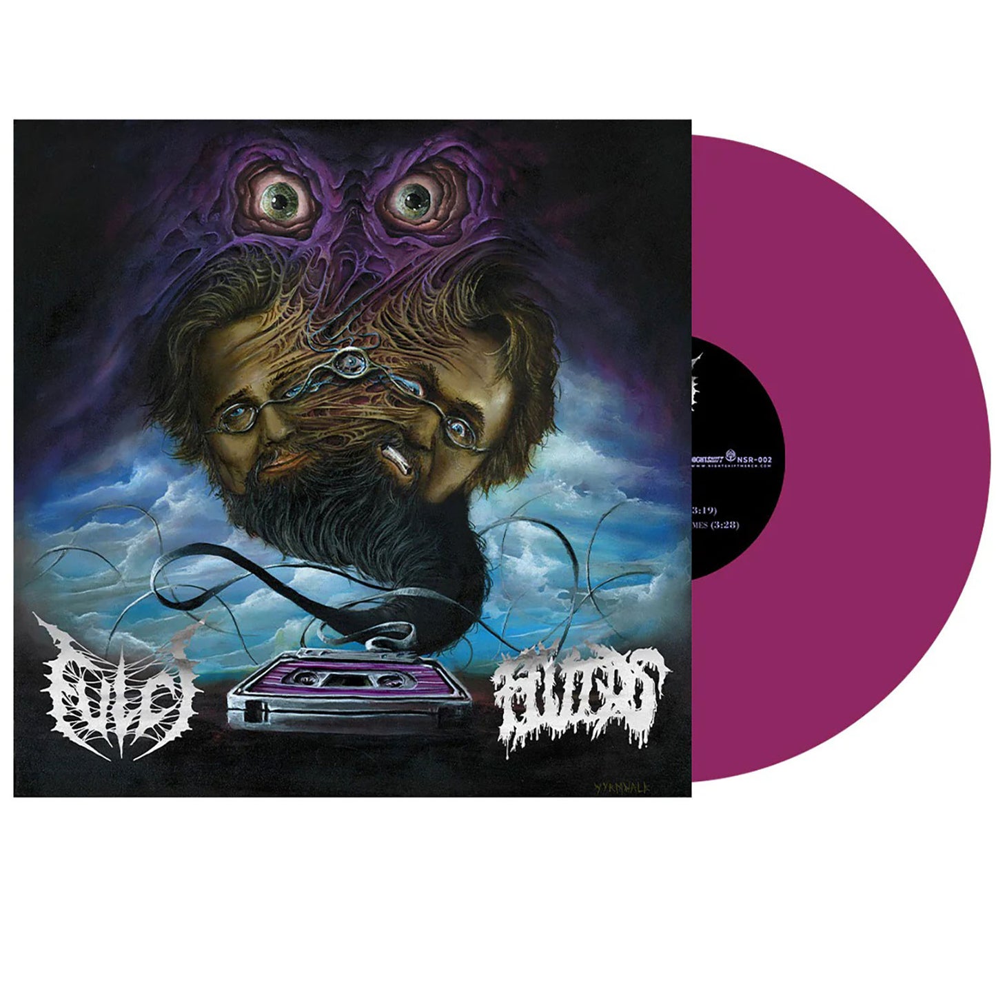 Fulci Fulci / Fluids - Split 7" Touch Of Purple Vinyl