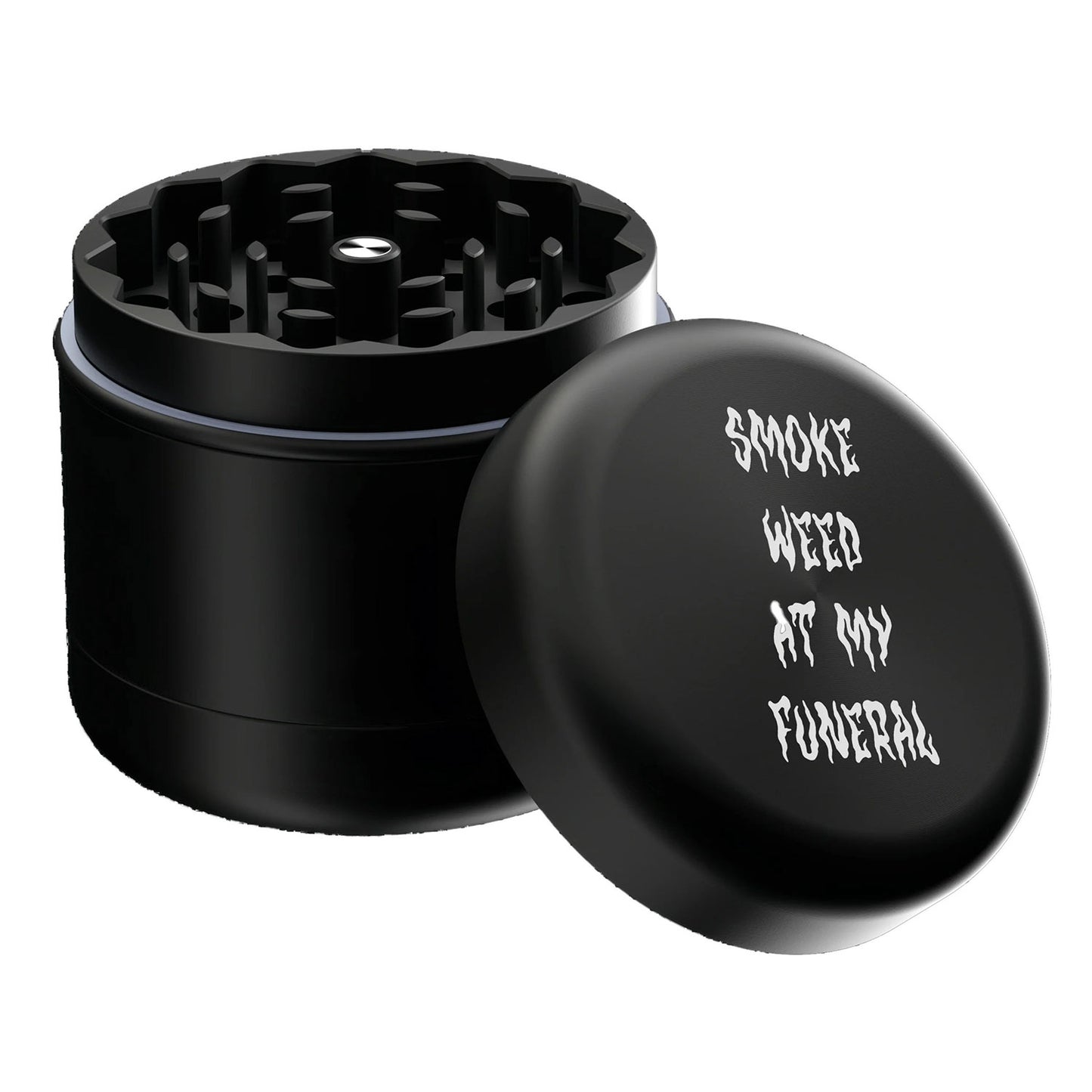 Smoke Weed At My Funeral 2" 4 Piece Grinder Grinder