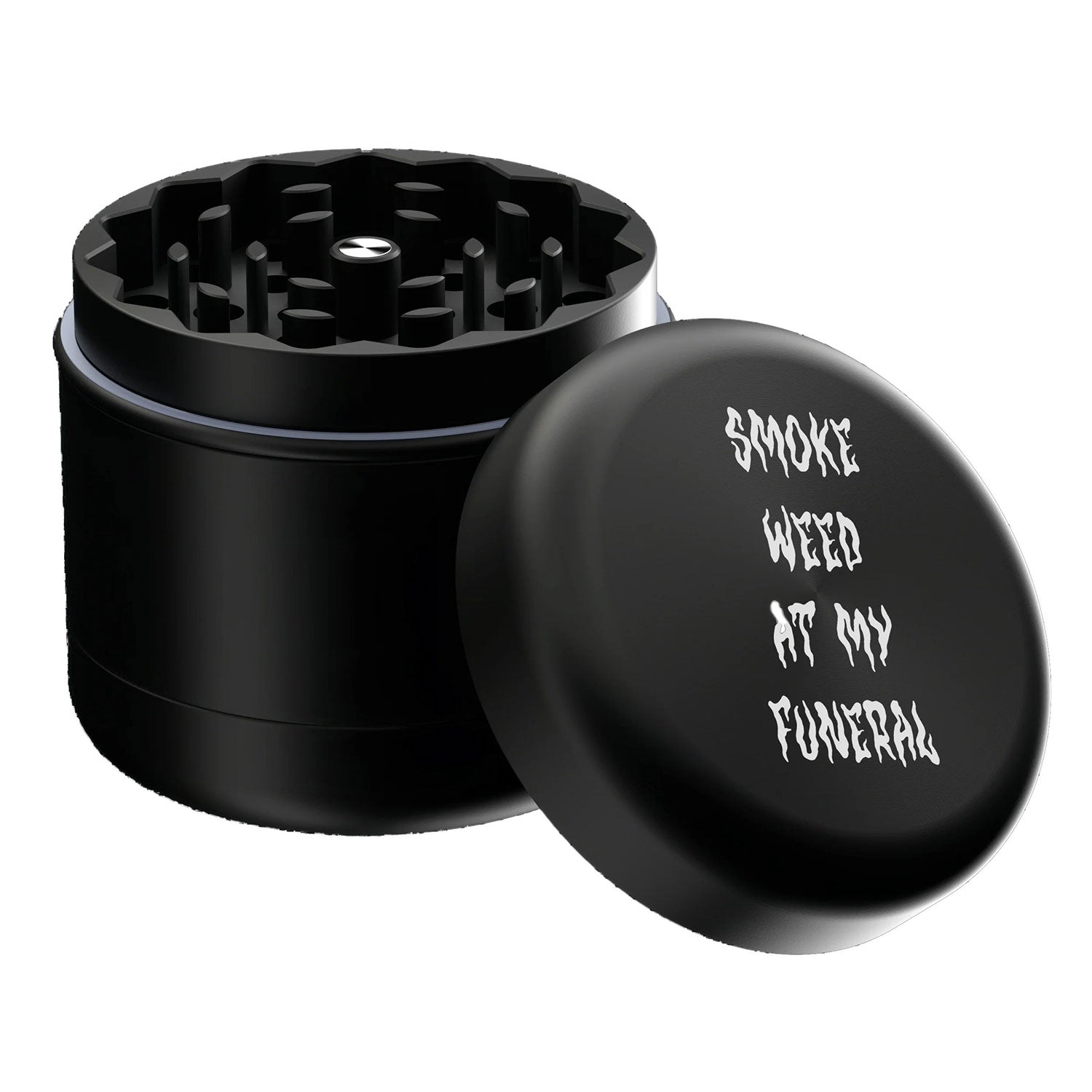 Smoke Weed At My Funeral 2" 4 Piece Grinder Grinder