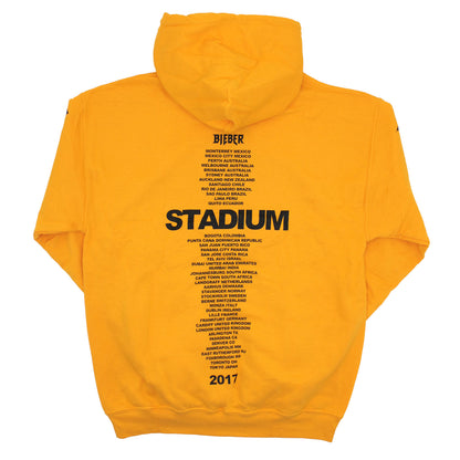 Justin Bieber Stadium Tour 2017 Hooded Sweatshirt