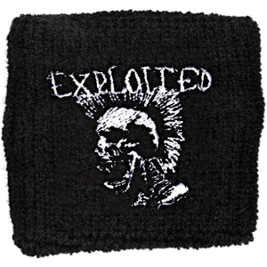 Exploited Mohican Skull Athletic Wristband