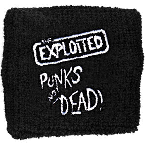 Exploited Punks Not Dead Athletic Wristband