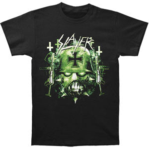 Slayer Green War Image T-shirt
