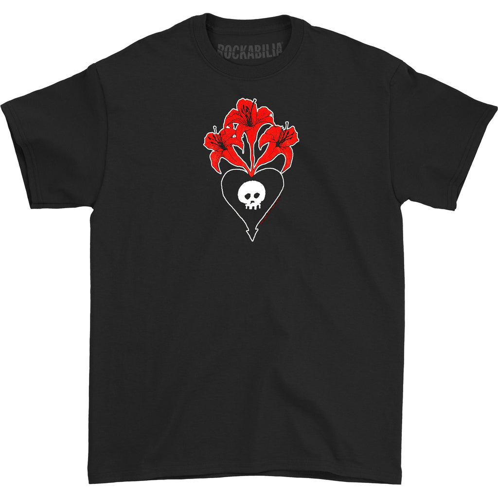 Alkaline Trio Flower Skull T-shirt