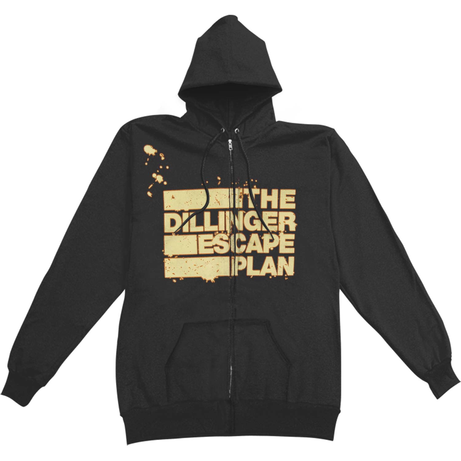 Dillinger Escape Plan Bleach Zippered Hooded Sweatshirt