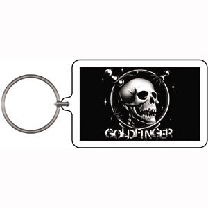 Goldfinger Plastic Key Chain