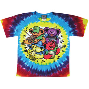 Grateful Dead Bear Jamboree Tie Dye T-shirt