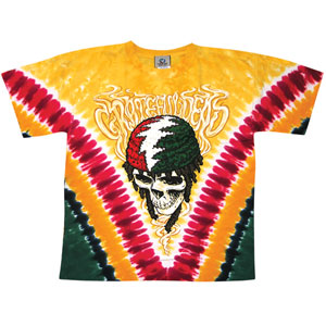 Grateful Dead Rasta Dead VDye Tie Dye T-shirt