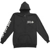 Doom Crew Zip Zippered Hooded Sweatshirt