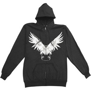 Hopesfall Zippered Hooded Sweatshirt