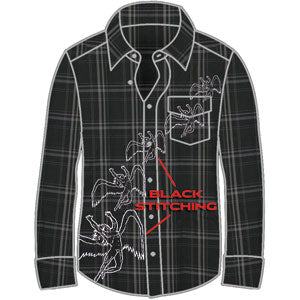 Repeating Swans Dress Shirt