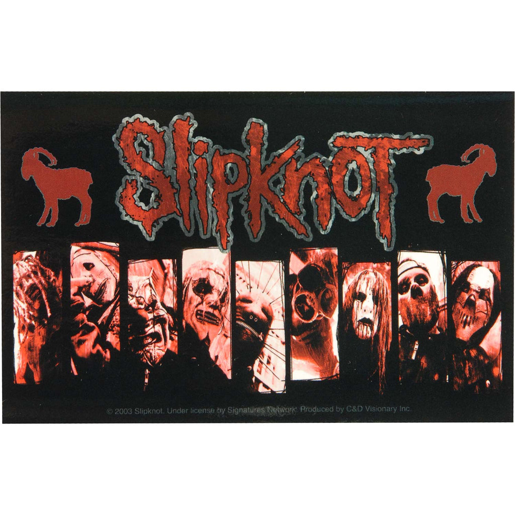 Slipknot Sticker 50366 | Rockabilia Merch Store