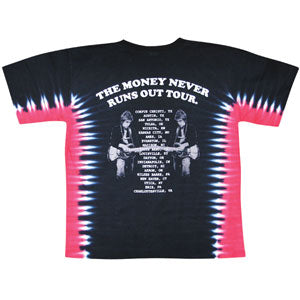 Bob Dylan Money Tour Tie Dye T-shirt