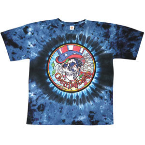 Grateful Dead Skull & Roses Tie Dye T Shirt