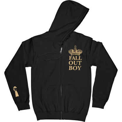 Fall Out Boy Zippered Hooded Sweatshirt