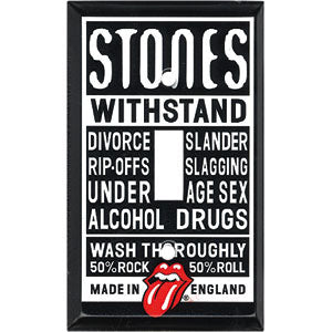 Rolling Stones Light Switch Cover