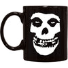 Two Sided Logo & Skull Coffee Mug