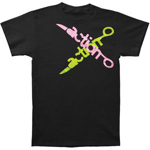 Action Action Scissors Logo T-shirt