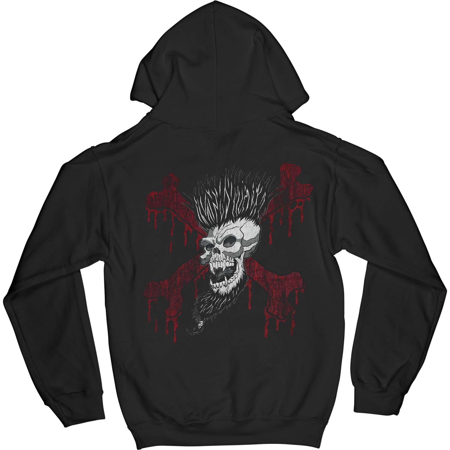 Static X Crossbone Hooded Sweatshirt