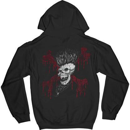 Static X Crossbone Hooded Sweatshirt