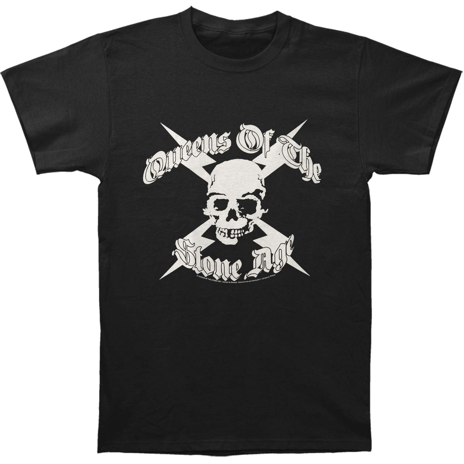 Queens Of The Stone Age Skull Bolts T-shirt