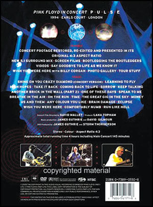 Pink Floyd DVD