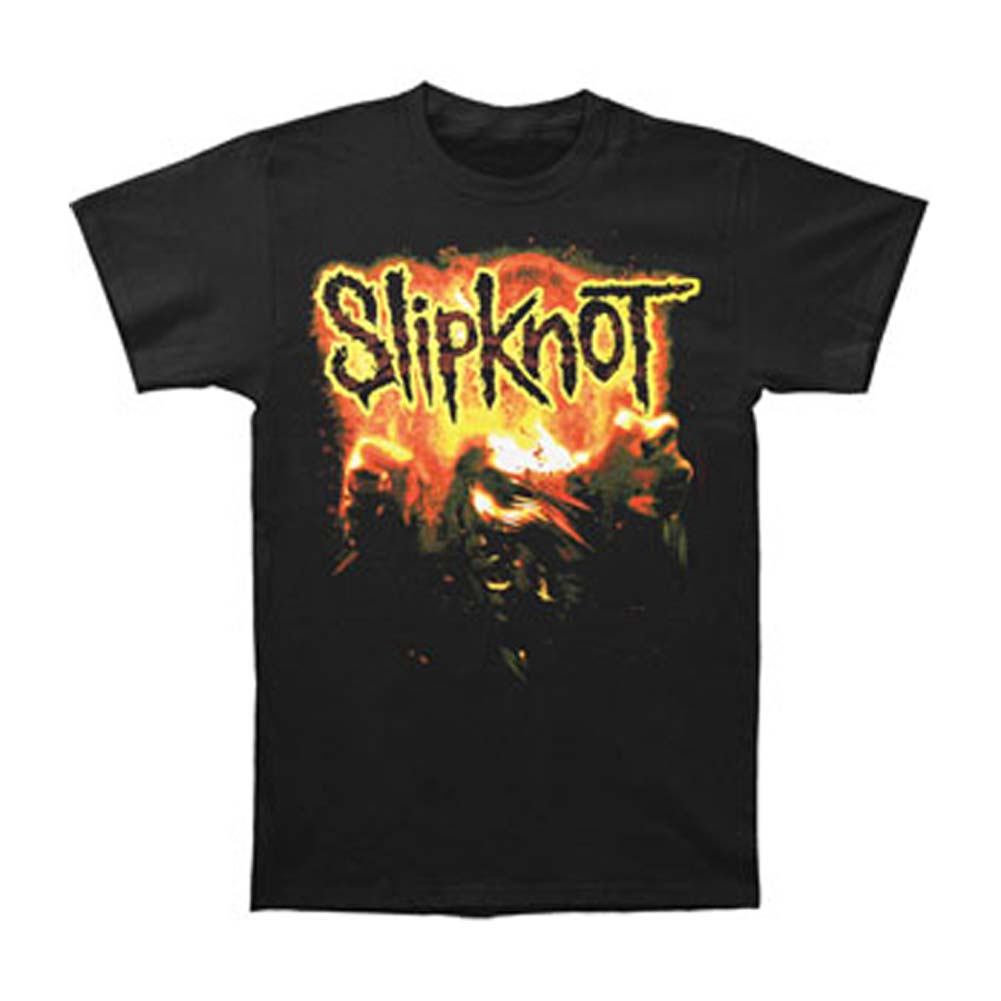 Slipknot Orange Flames T-shirt