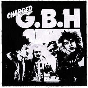G.B.H. Band Photo Cloth Back Patch