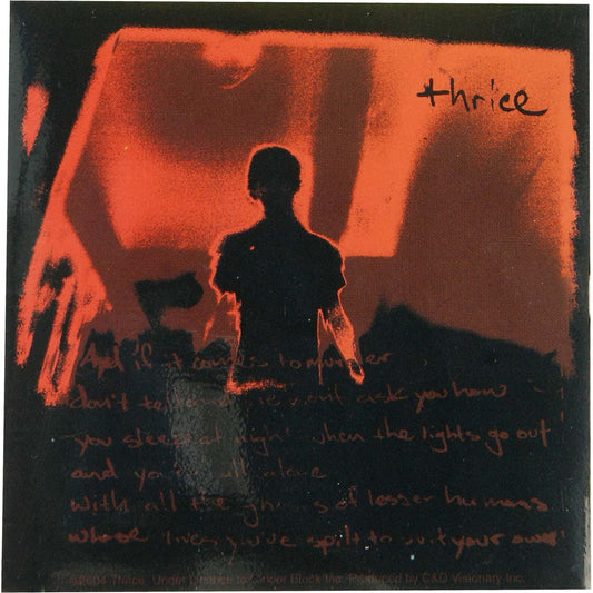 Thrice Sticker