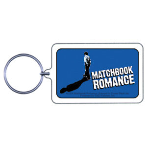 Matchbook Romance Plastic Key Chain