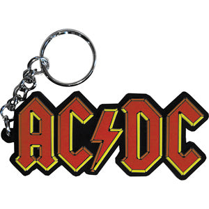 AC/DC Rubber Key Chain