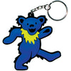 Blue Bear Rubber Key Chain