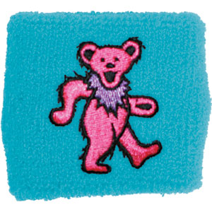 Grateful Dead Dancing Bear Athletic Wristband