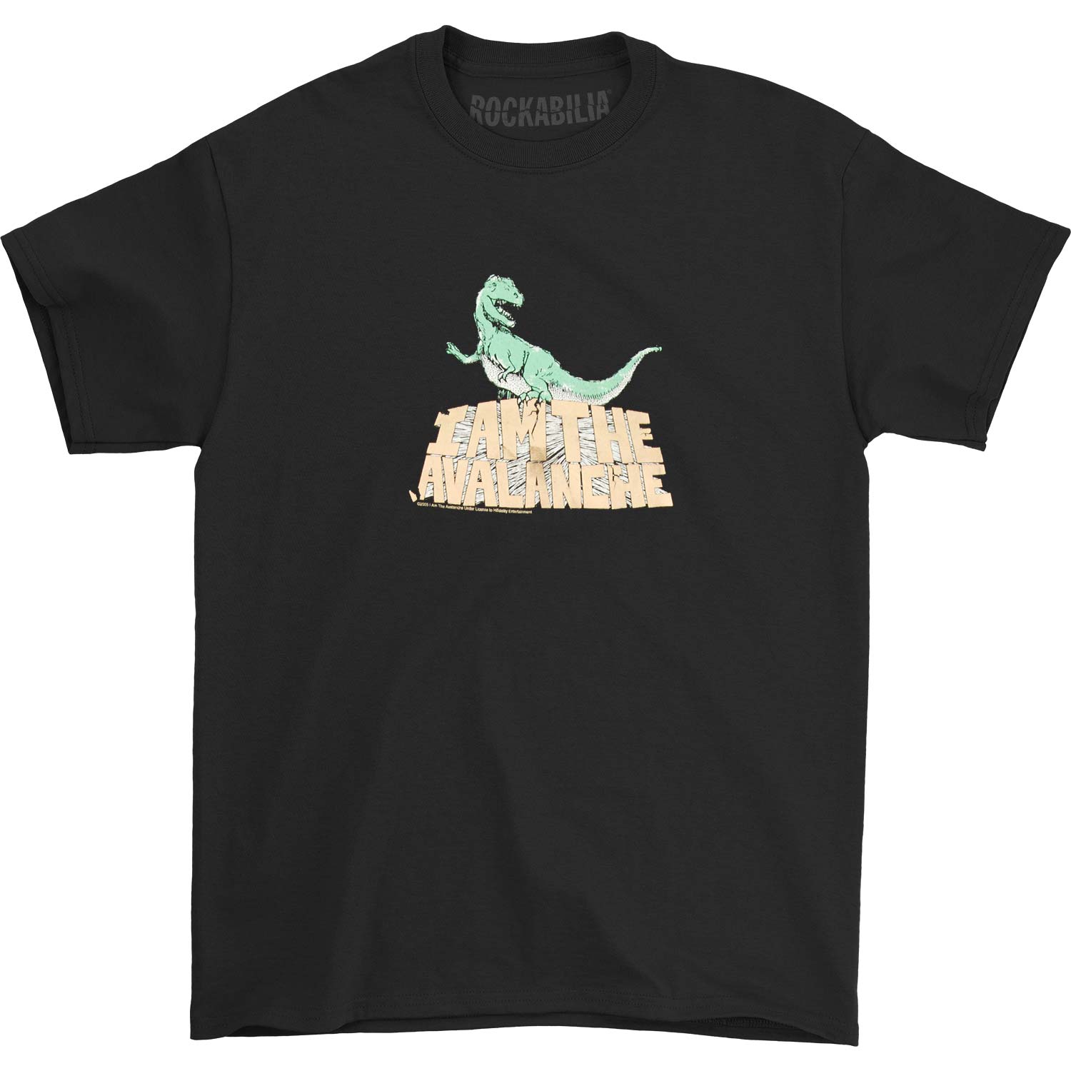 I Am The Avalanche T-Rex T-shirt