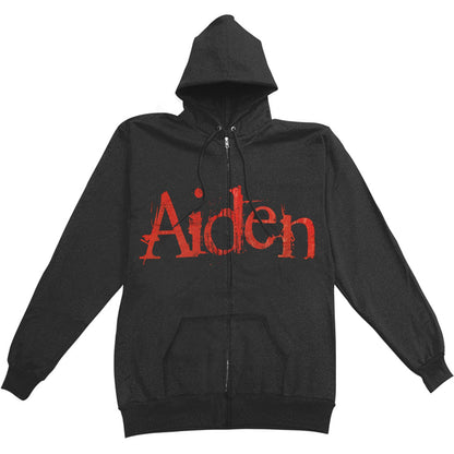 Aiden Zippered Hooded Sweatshirt