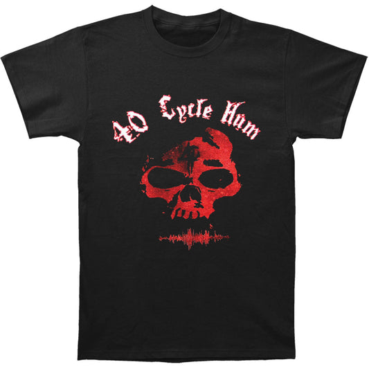 40 Cycle Hum 40 Cycle Hum Red Skull T-shirt