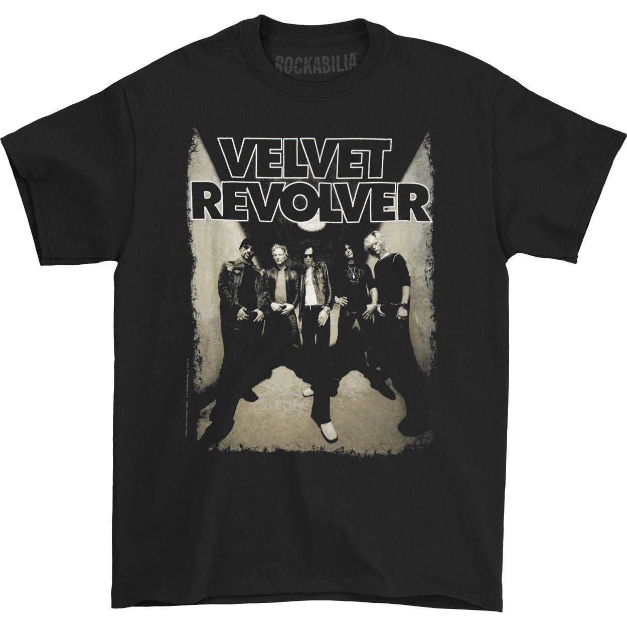 Velvet Revolver Band Photo T-shirt
