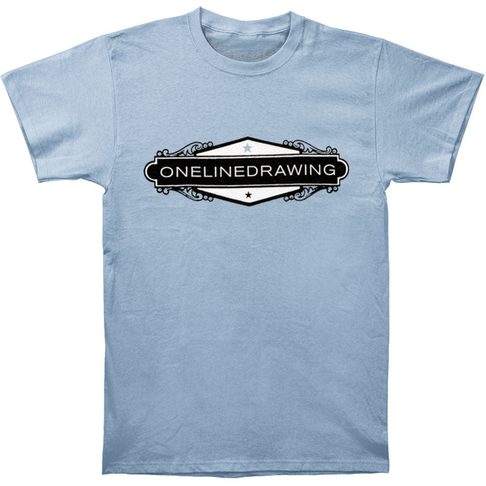 Onelinedrawing Name Plate T-shirt