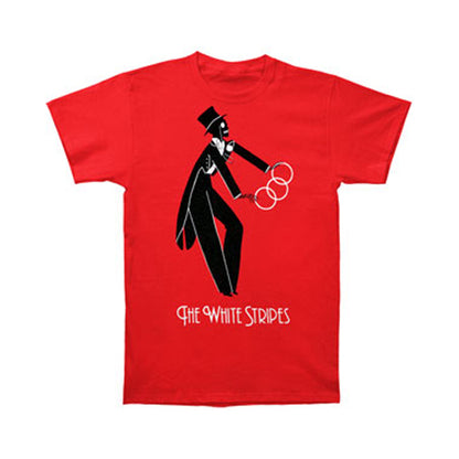 White Stripes Magician T-shirt
