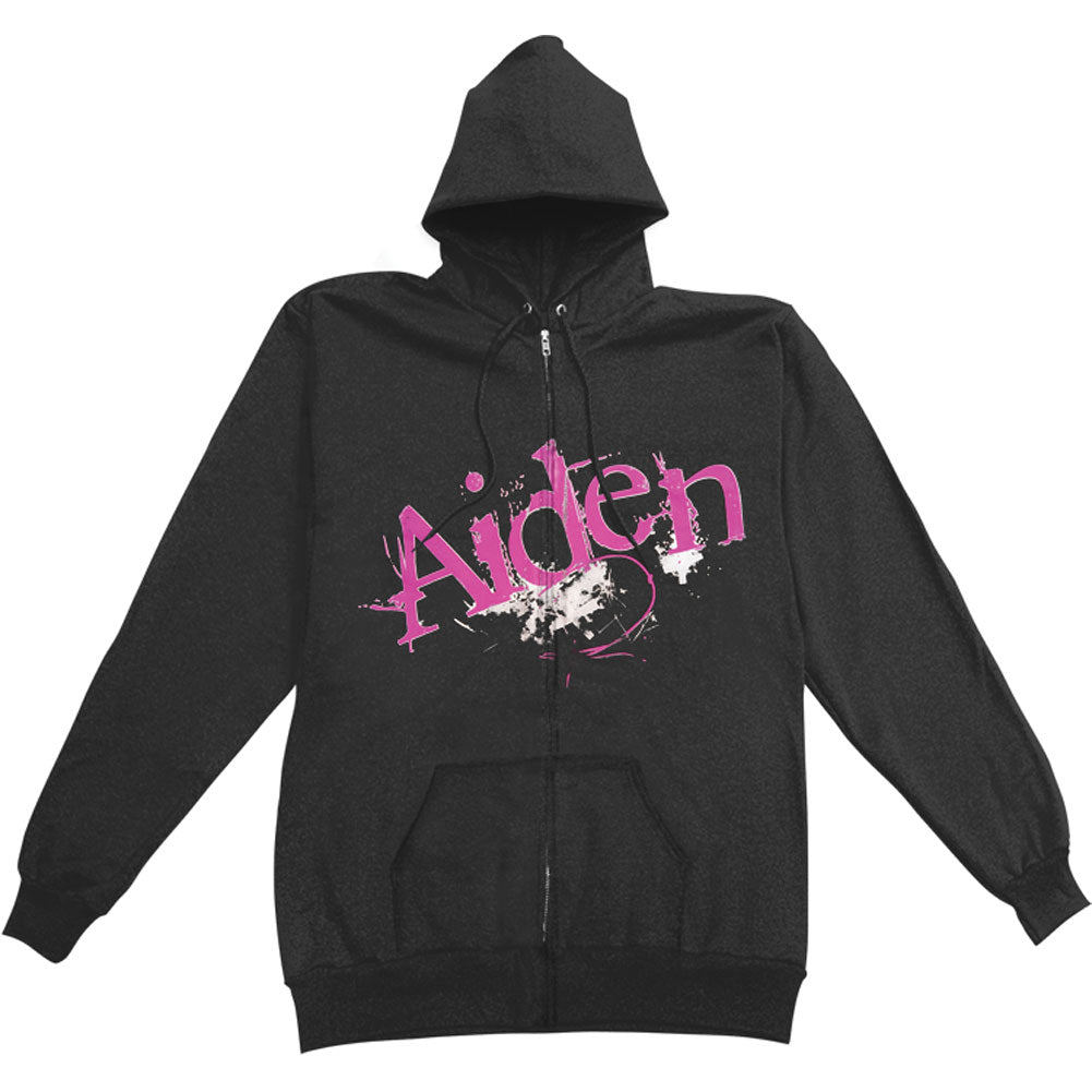 Aiden Zippered Hooded Sweatshirt