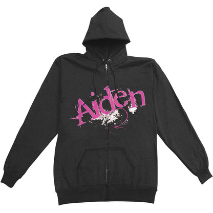 Aiden Zippered Hooded Sweatshirt